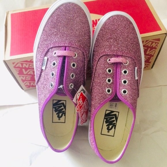 Last 1 ❤️ Vans Lurex Glitter Authentic Shoes - Picture 7 of 8